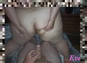Sexy stepmom desperately rides cock to satisfy her sexual desires