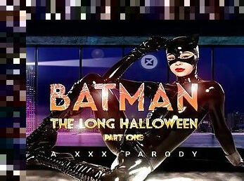 Kylie Rocket As CATWOMAN Knows How To Make BATMAN Cooperative in THE LONG HALLOWEEN XXX VR Porn