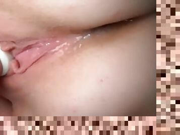 Small Teen Squirts All Over Herself