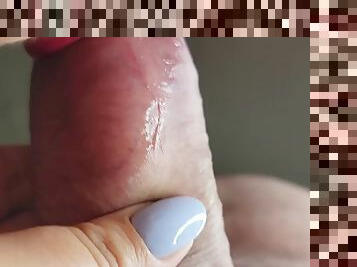 Very detailed close up blowjob Luna sucking my cock close up moaning with cum