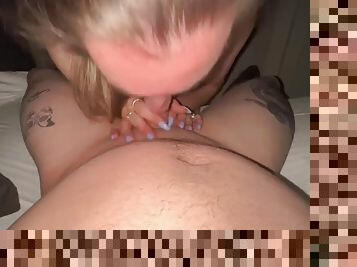 Stepmom shares a bed with her stepson and gets fucked