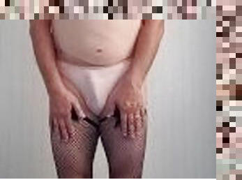 Eva_red2020 Crossdresser E-cup Big tits Pink Panties Strip Show