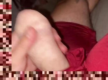 selingkuh, mastubasi, cumshot-keluarnya-sperma, penis-besar, handjob-seks-dengan-tangan-wanita-pada-penis-laki-laki, sentakkan, fetish-benda-yang-dapat-meningkatkan-gairah-sex, tertangkap, putih, tato