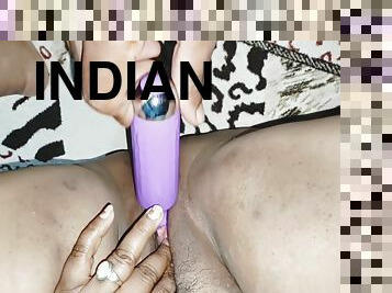 Indian Desi Mom Enjoyed With Dildo Then Tasted Cock And Pussy Juice
