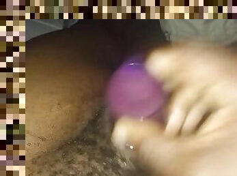 GRAPE CONDOM FILLED WITH CUM