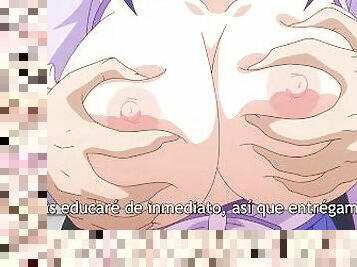 teta-grande, monstro, escritório, japonesa, anime, hentai, mamas, pervertido, áspero