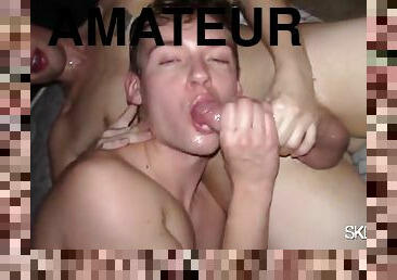 amatör, anal, avsugning, cumshot, hardcore, gay, gruppknull, gruppsex