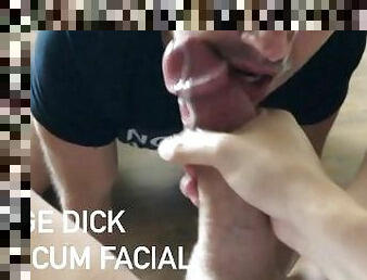 gigantisk, monster, amatör, cumshot, gigantisk-kuk, gay, pov, ansiktssprut, sprut, massiv