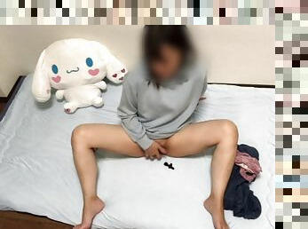 asiatique, masturbation, chatte-pussy, amateur, japonais, doigtage, pieds, horny, fétiche