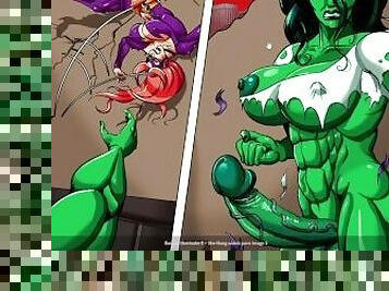 Futanari She Hulk Hard Pussy Pounding Marvel Comic Porn