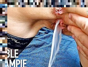 femme, amateur, milf, trio, première-fois, mari, bisexuels, bite