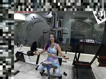 Big White Ass Fitness Freak Argentinian Gets Fucked In The Gym - Meriandheavy