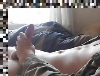 Big Dick Soilder Dirty Talking Loud Morning Big Cumshot And Swollow With Friend Just nextdoor