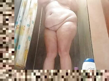 culo, bañando, tetas-grandes, masturbación, amateur, cámara, regordeta, espía, voyeur, rubia