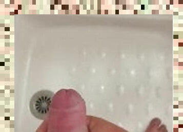 Touching myself in the shower - short