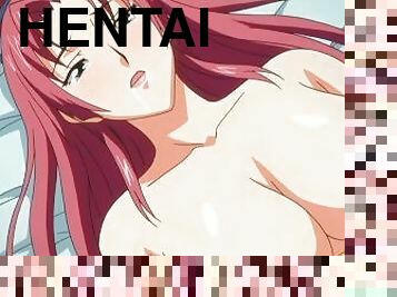 Redhead with Big Tits Likes to Masturbate First before Fucking  Hentai Anime 1080p
