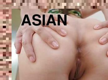 asiatique, masturbation, pisser, giclée, amateur, jouet, mignonne, gode, solo