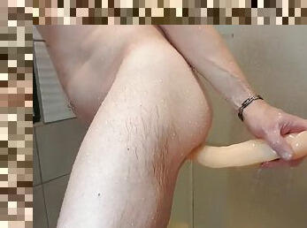 baignade, amateur, anal, jouet, hardcore, gay, française, double, gode, douche