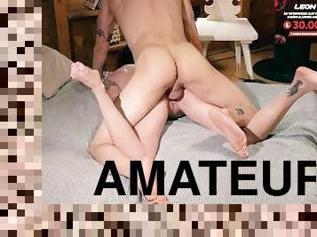 cul, amateur, ados, arabe, turc, ejaculation-interne, couple