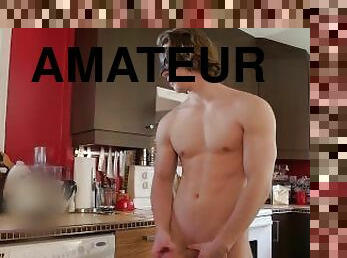 masturbation, fête, amateur, casting, secousses, solo, musclé, bite, masque