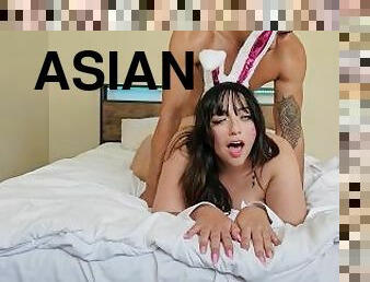 asian, syahwat, zakar-besar, interracial, orang-latina, perempuan-besar-and-gemuk, zakar