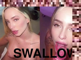 LillySullivan -  Throat fucked and swallowed