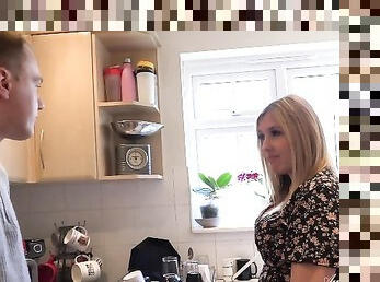 Aunt Judy's XXX - Hot BBW MILF Charlie Rae Fucks her Lazy Step-Nephew in the Kitchen