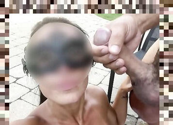 Puwet, Malaking suso, Labasan, Sa labas, Publiko, Pagtalsik, Baguhan, Milf, Ina / nanay, Pov