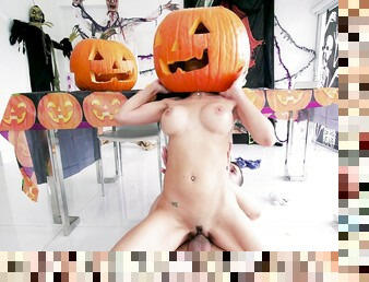 Store pupper, Pussy, Blowjob, Milf, Pornostjerne, Mamma, Cowgirl, Brunette, Halloween